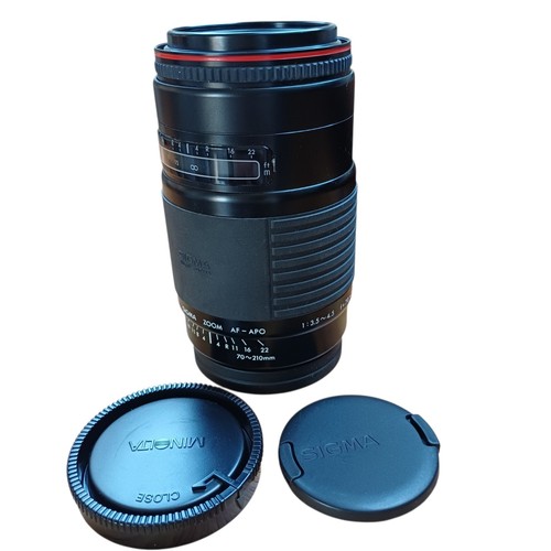 Sigma zoom 210mm - sigma, 70-210mm