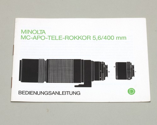 Minolta apo tele - minolta, mc-apo-tele-rokkor